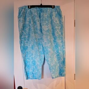 FRESH PRODUCE Brand Cotton Capris - Size 3X